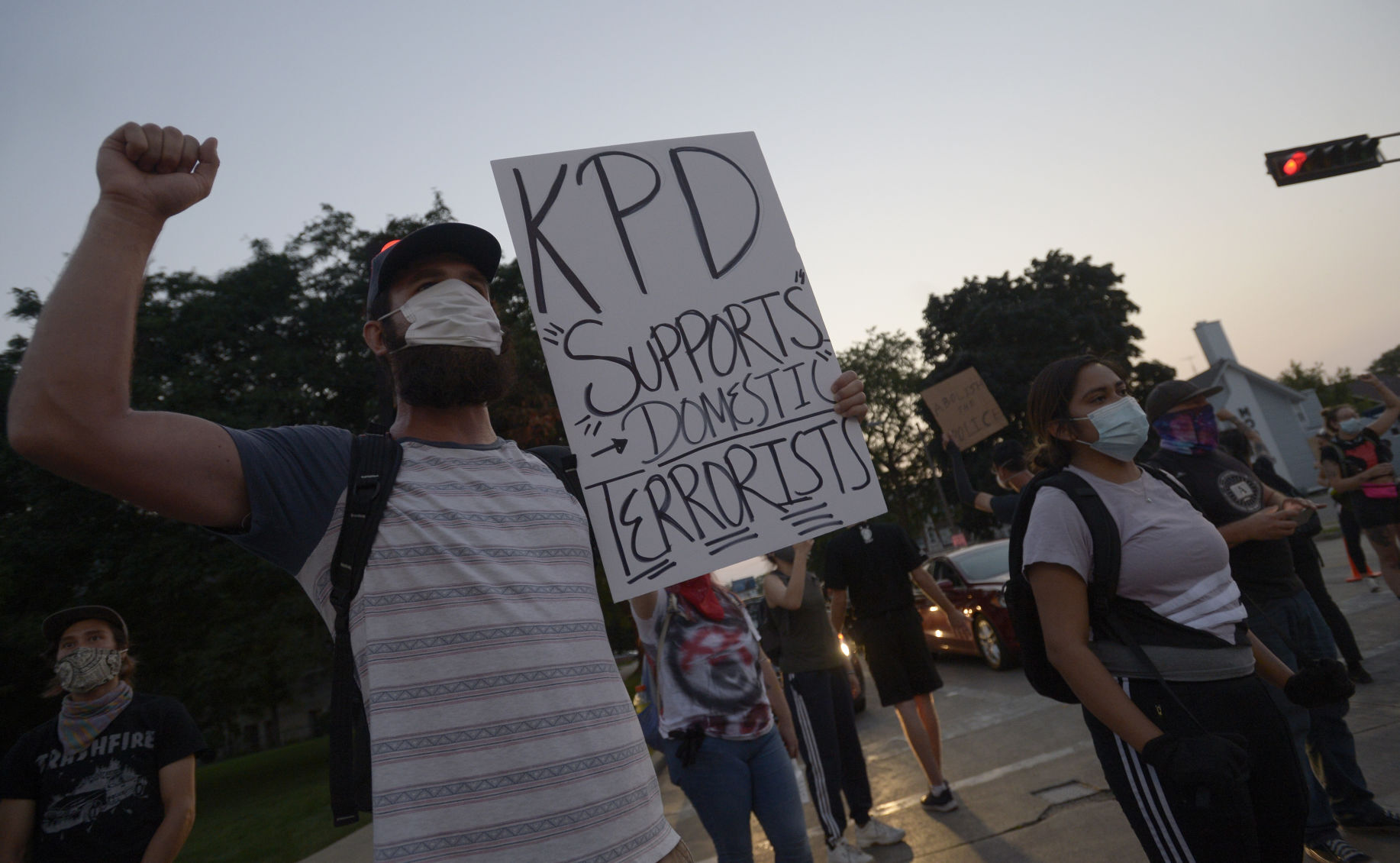 KENOSHA PROTEST - WEDNESDAY